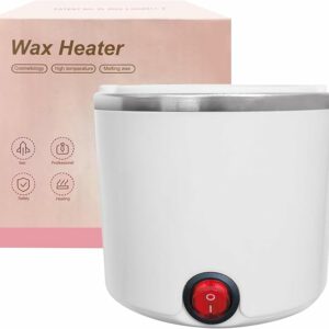 Mini calentador de cera depilatoria 200ml Blanco